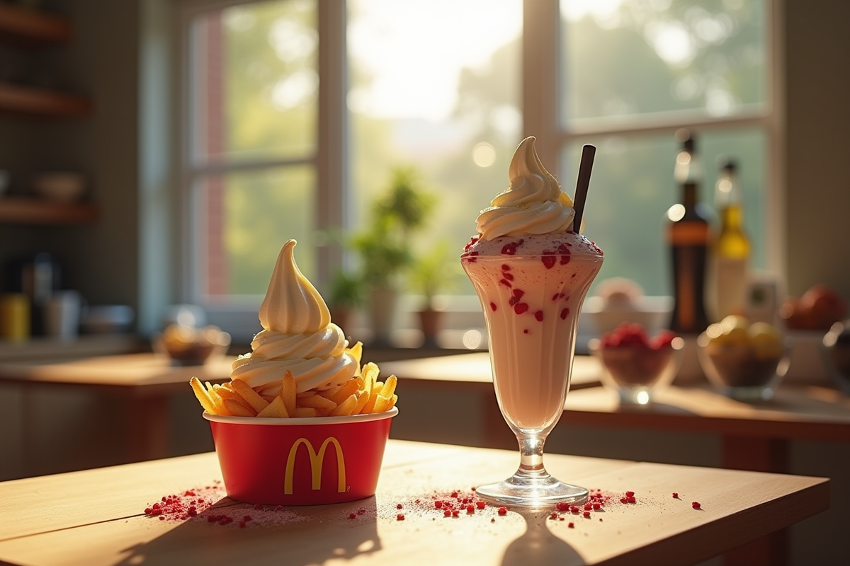glace dessert