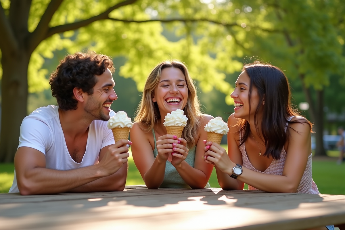 glace maison