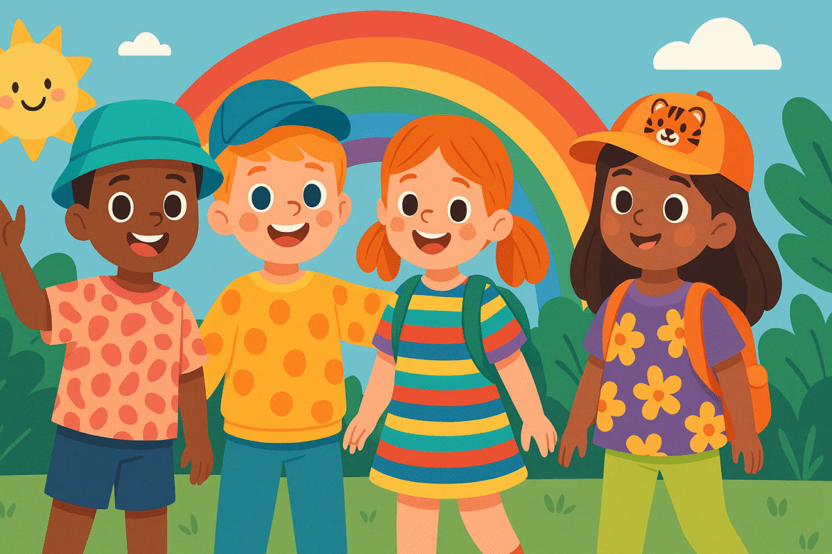 illustration d'enfants