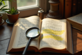 Livre de droit français ouvert sur un bureau en lumière naturelle avec l'article 1217 en surbrillance