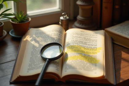 Livre de droit français ouvert sur un bureau en lumière naturelle avec l'article 1217 en surbrillance